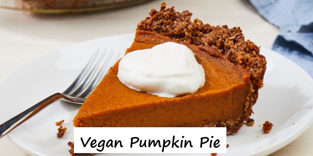 Vegan Pumpkin Pie